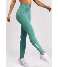 Damskie legginsy Venum Essential, morska zieleń