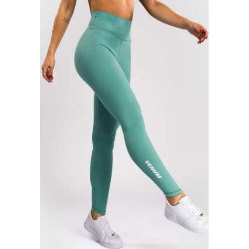 Damskie legginsy Venum Essential, morska zieleń