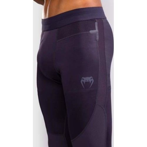 Legginsy męskie Venum G-Fit Air, ciemnofioletowe