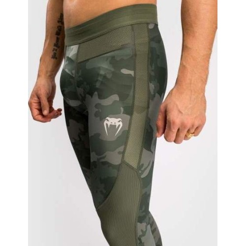 Męskie legginsy sportowe Venum G-Fit Air Army Camo