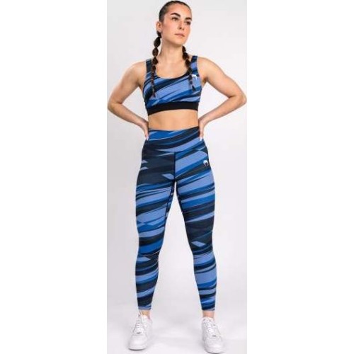 Legginsy damskie Venum Abyss 7/8, Shadow Blue