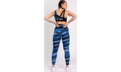Legginsy damskie Venum Abyss 7/8, Shadow Blue