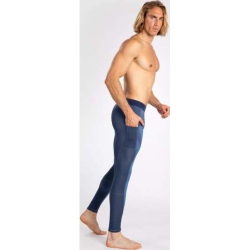 Męskie legginsy Venum Attack, granatowe