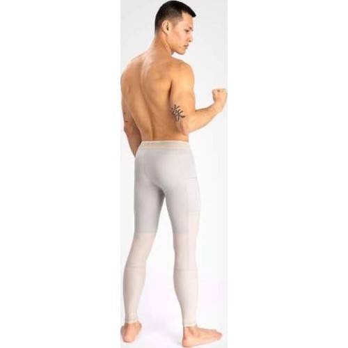 Legginsy męskie Venum Attack, piaskowe