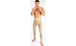 Męskie legginsy kompresyjne Venum Tempest, beżowo-piaskowe