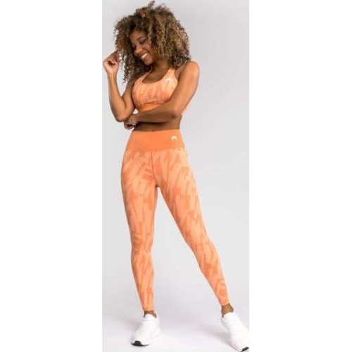 Damskie legginsy Venum Graffiti pełnej długości Velvet Apricot