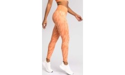 Damskie legginsy Venum Graffiti pełnej długości Velvet Apricot