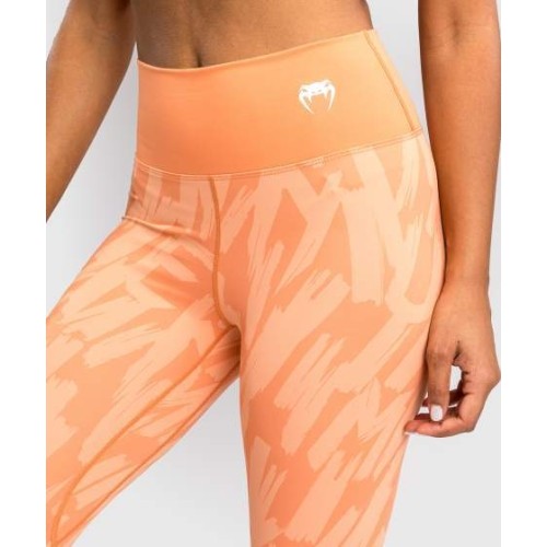 Damskie legginsy Venum Graffiti pełnej długości Velvet Apricot