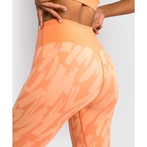 Damskie legginsy Venum Graffiti pełnej długości Velvet Apricot