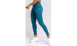 Legginsy damskie Venum x Demi ⅞ – lazurowe