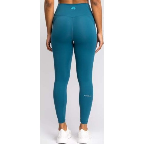 Legginsy damskie Venum x Demi ⅞ – lazurowe