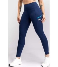 Legginsy damskie Venum X Top Rank Original 7/8, granatowe