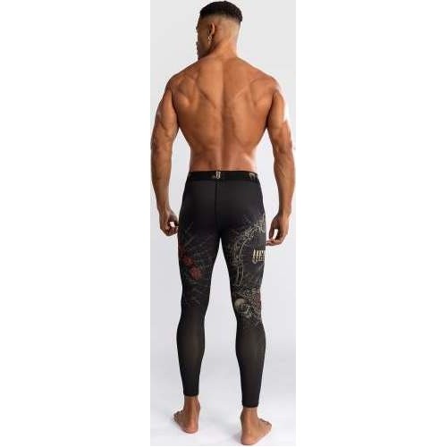 Męskie legginsy Venum Santa Muerte 5.0, czarno-złote