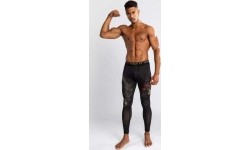 Męskie legginsy Venum Santa Muerte 5.0, czarno-złote