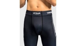 Legginsy Venum x TEKKEN 8 Jin Kazama, niebieskie/czarne/białe