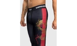 Legginsy Venum x TEKKEN 8 - Marshall Law - czarne/czerwone/złote
