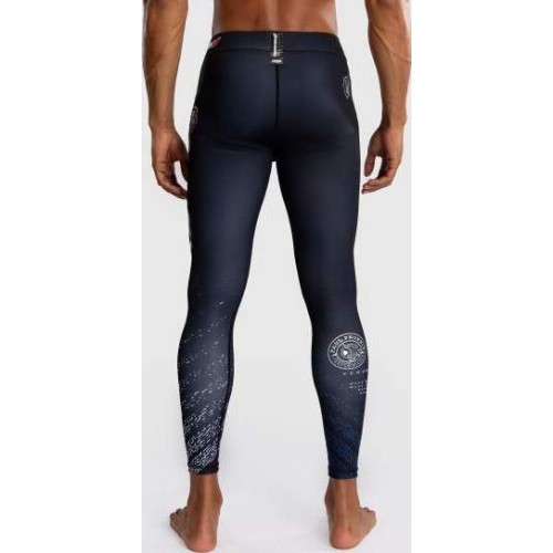 Legginsy Venum x TEKKEN 8 – Paul Phoenix, czarno-niebieskie