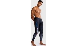 Legginsy Venum x TEKKEN 8 – Paul Phoenix, czarno-niebieskie