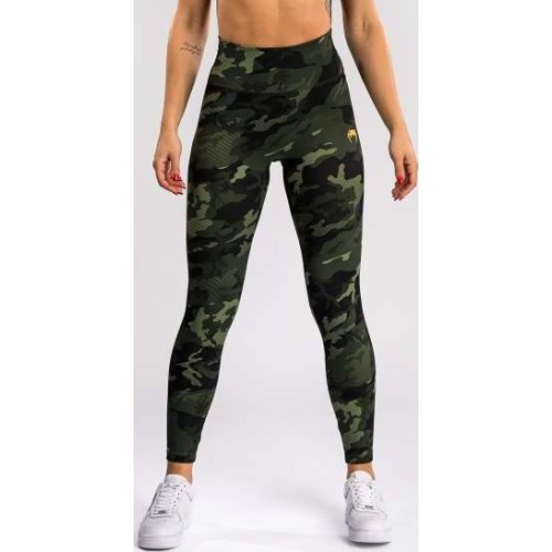 Legginsy damskie Venum x Sophia Rose, długie, Forest Camo