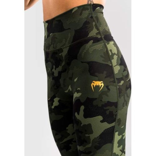 Legginsy damskie Venum x Sophia Rose, długie, Forest Camo