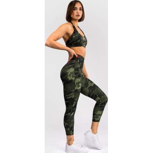 Damskie legginsy Venum x Sophia Rose 7/8 - Forest Camo