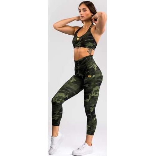 Damskie legginsy Venum x Sophia Rose 7/8 - Forest Camo