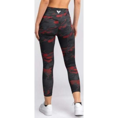 Damskie legginsy 7/8 Venum x Sophia Rose, Urban Red Camo