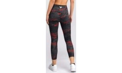 Damskie legginsy 7/8 Venum x Sophia Rose, Urban Red Camo