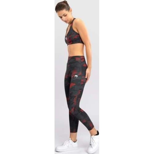 Damskie legginsy 7/8 Venum x Sophia Rose, Urban Red Camo
