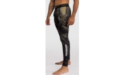 Legginsy Venum Invader, czarny/piaskowy