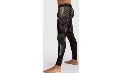 Legginsy Venum Invader, czarny/piaskowy