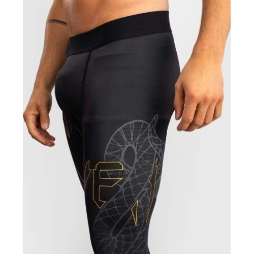 Legginsy Venum Serpenti Black/Silver/Gold