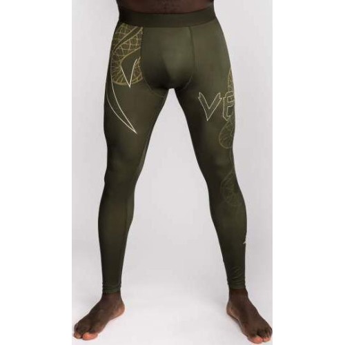 Legginsy Venum Serpenti, Khaki/Bronze/Ivory