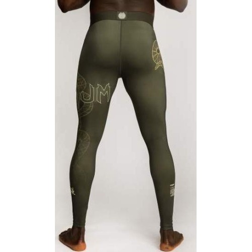 Legginsy Venum Serpenti, Khaki/Bronze/Ivory