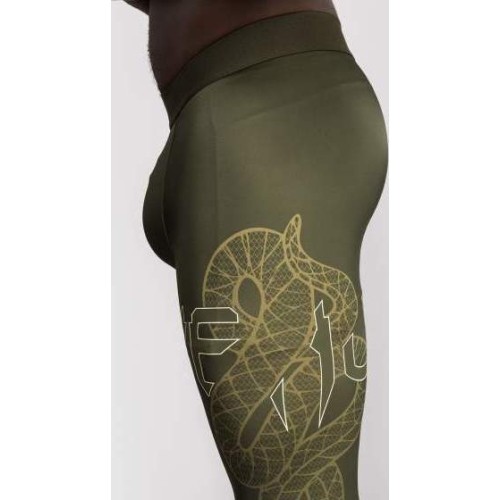Legginsy Venum Serpenti, Khaki/Bronze/Ivory