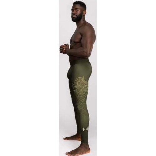 Legginsy Venum Serpenti, Khaki/Bronze/Ivory
