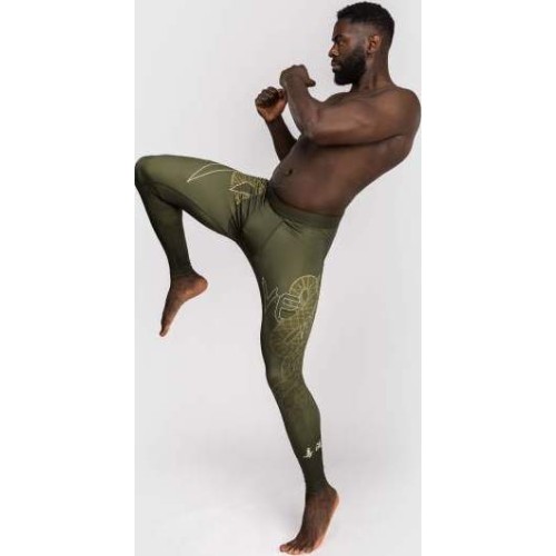 Legginsy Venum Serpenti, Khaki/Bronze/Ivory