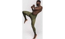 Legginsy Venum Serpenti, Khaki/Bronze/Ivory