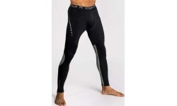 Legginsy Venum Adrenaline, czarno-srebrne