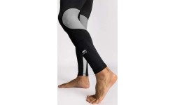 Legginsy Venum Adrenaline, czarno-srebrne