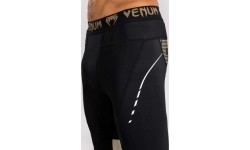 Legginsy sportowe Venum Adrenaline - czarny/piaskowy