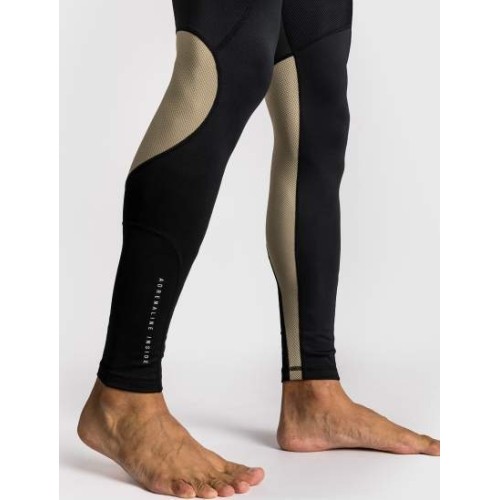 Legginsy sportowe Venum Adrenaline - czarny/piaskowy