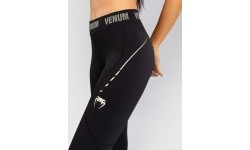 Legginsy damskie Venum Adrenaline, czarno-kremowe