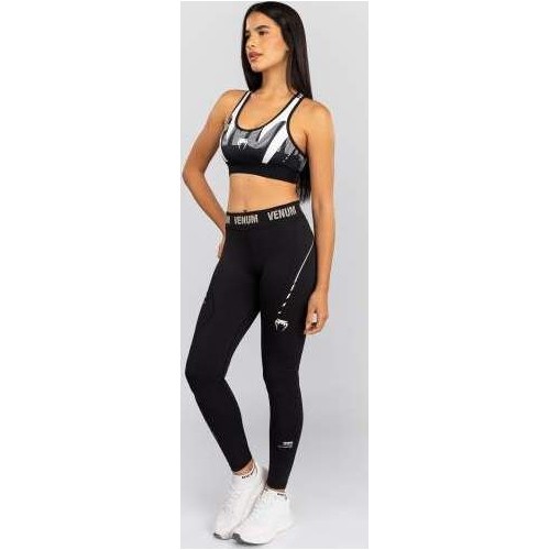Legginsy damskie Venum Adrenaline, czarno-kremowe