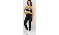 Legginsy damskie Venum Adrenaline, czarno-kremowe