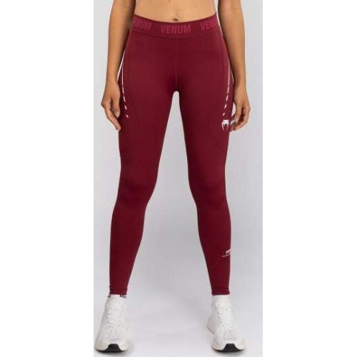Legginsy damskie Venum Adrenaline, bordowo-różowe