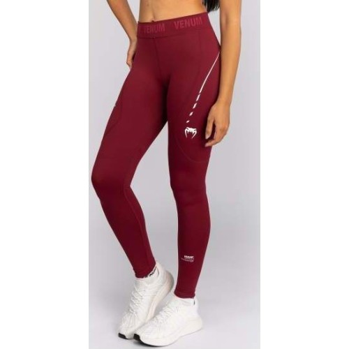 Legginsy damskie Venum Adrenaline, bordowo-różowe