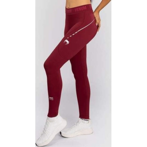Legginsy damskie Venum Adrenaline, bordowo-różowe