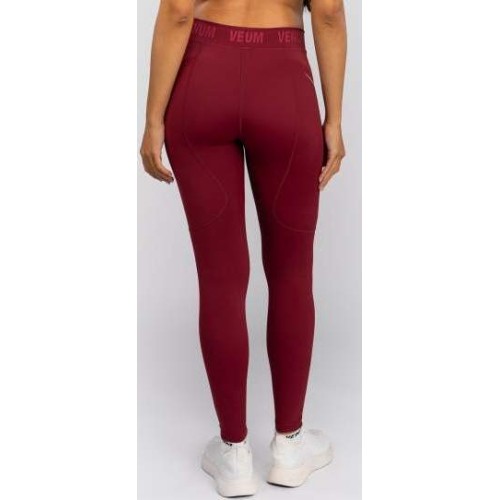 Legginsy damskie Venum Adrenaline, bordowo-różowe