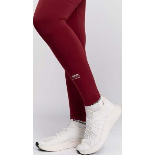 Legginsy damskie Venum Adrenaline, bordowo-różowe